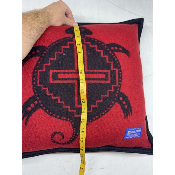 Pendleton Home Décor Pillows for sale | eBay Vintage Pendleton Beaver State Wool Throw Pillow Red 18x18 Turtle Southwest
